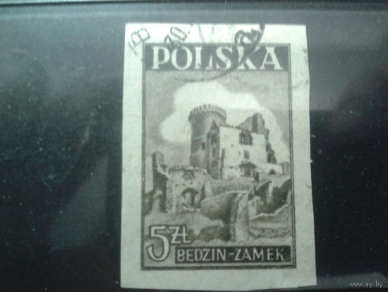 Польша 1946 замок 14 века