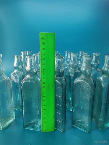 Старая бутылочка СССР (уксус). 20 шт. одним лотом. КС, СЗК, СКСЗ. С 100гр.