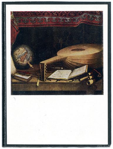 Ганс Гольбейн Младший. Деталь из картины Послы. Изд.1964