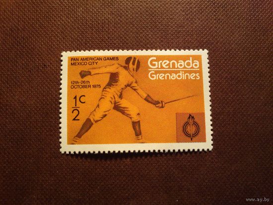 Гренада  1975 г.Панамериканские игры, Мехико./38а/