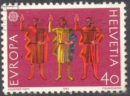 Швейцария Европа-Септ 1982 год