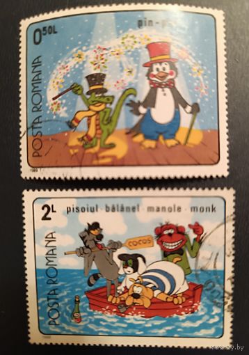Румыния. Мультфильмы.  1989