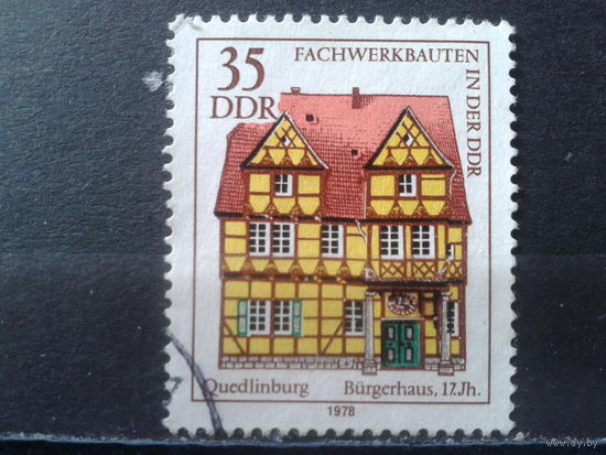 ГДР 1978 Немецкая архитектура, 17 век