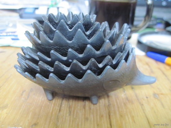 Пепельница Ёжики. Полный комплект.