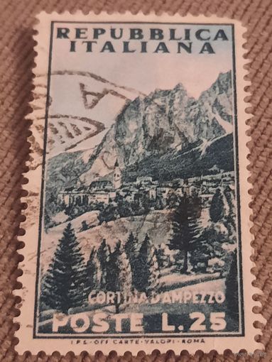 Италия 1953. Cortina Dampezzo