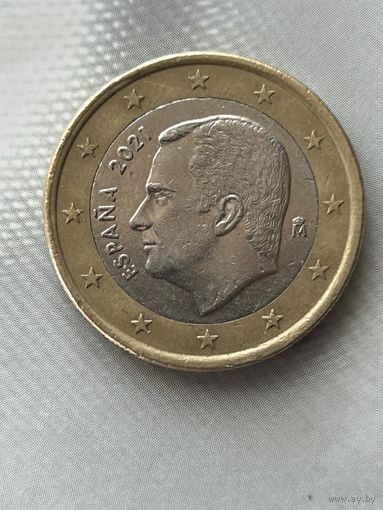 Испания 1 евро 2021
