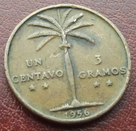 Доминикана. 1 сентаво 1956