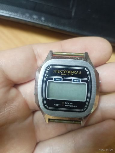 Часы электроника 5 ссср