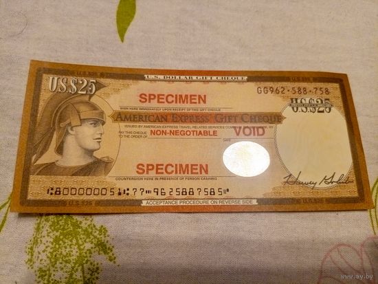 Чек "американ экспресс" \2