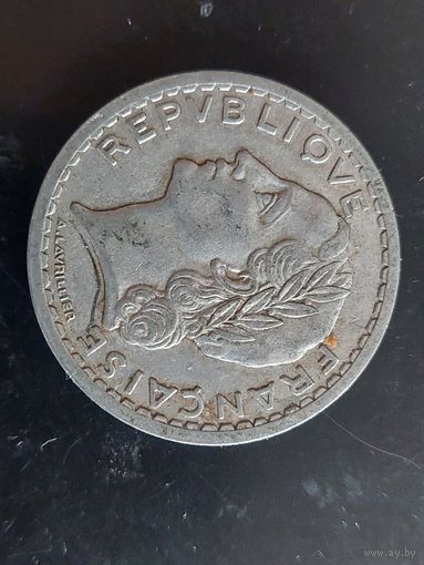 5 франков франция 1947
