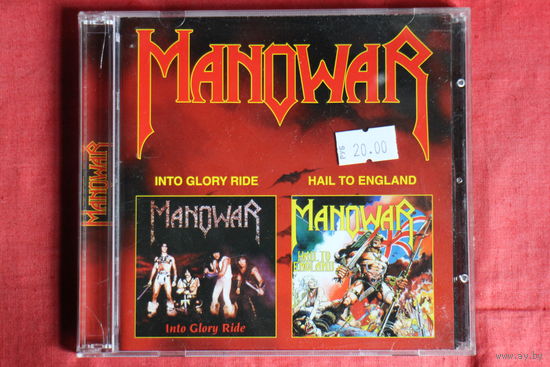 Manowar - Into Glory Ride / Hail To England (2000, CD)