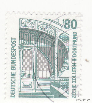 Главный вход в шахту Цоллерн II, Дортмунд 1992 год
