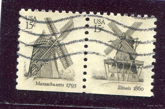 США. Ветряные мельницы