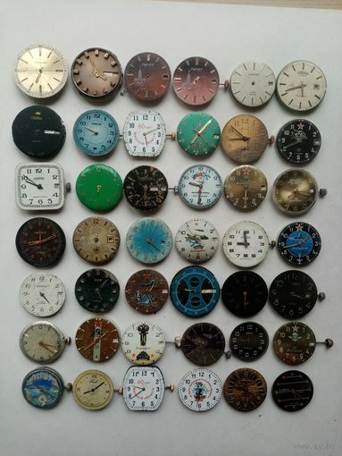 МЕХАНИЗМЫ ЧАСОВ СССР