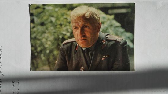 Актер М.Ульянов