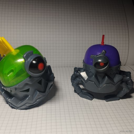 Макдональдс 2010 Хэппи мил роботы-мозги цена за два