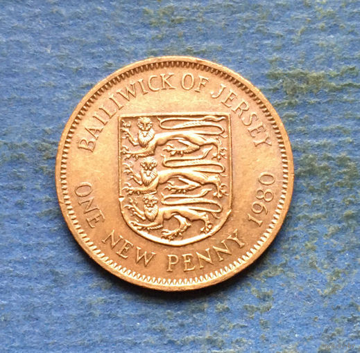 Джерси 1 пенни 1980