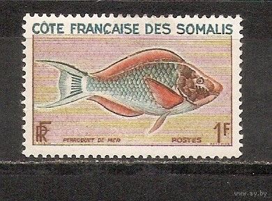 ФФ2 Французская Сомали 1959 Рыба