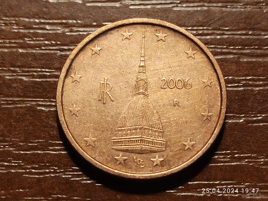 Италия 2 евроцента 2006