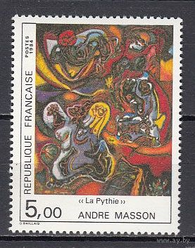 Живопись. Франция. 1984. 1 марка. Michel N 2469 **