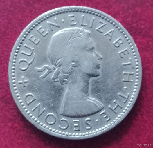 Новая Зеландия 2 шиллинга (флорин), 1961-1965