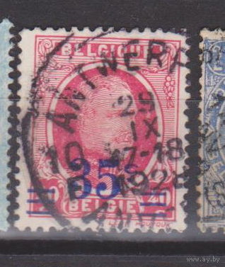 Известные люди личности Король Альберт Бельгия 1927 год Лот 13 С НАДПЕЧАТКОЙ