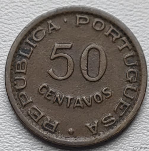Ангола 50 сентаво 1954