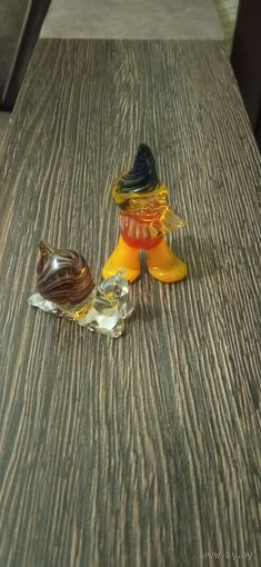 Стеклянные фигурки
