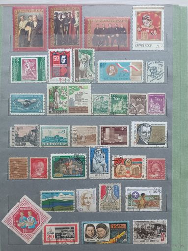 Марки. Сборный лот.