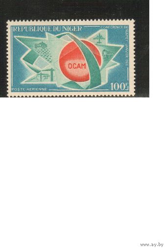 Нигер-1968 (Мих.177) **, Африканская организация, Самолет(одиночка)