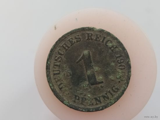 1 пфенинг 190? год Германия   лот 44