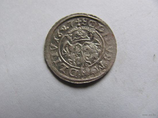 Солид 1627 Вильно герб Рыбы