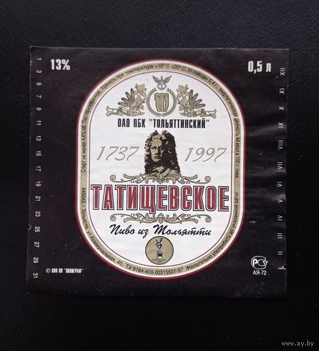 Пивная этикетка