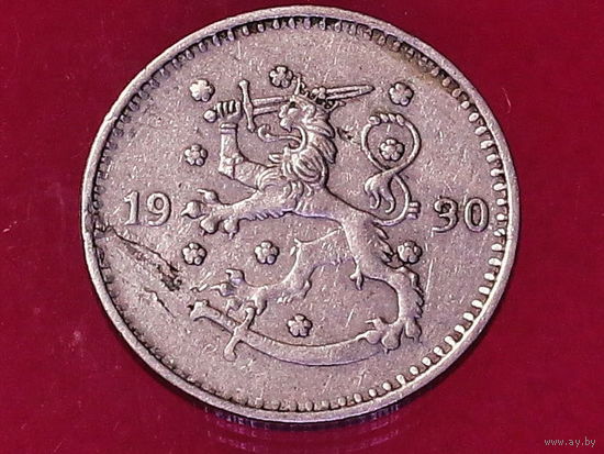 ФИНЛЯНДИЯ! 1930 ГОД! 1 MARKKA!