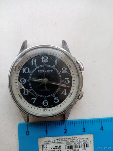 ЧАСЫ ПОЛЕТ БУДИЛЬНИК СССР (410229)