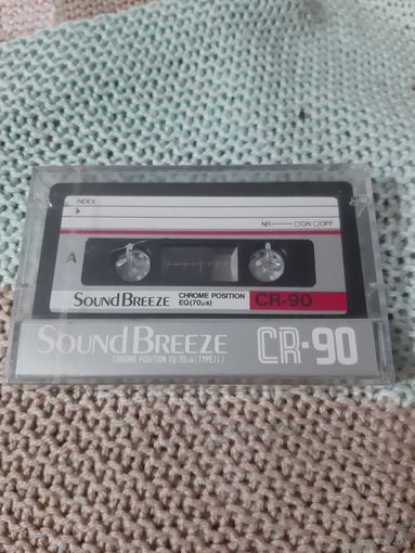 Кассета SOUND BREEZE CR-90. новая.