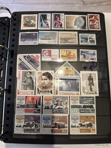 Сборный лот чистых марок СССР 1965 год