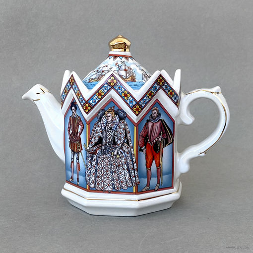 Коллекционный чайник Sadler Королева Елизавета I