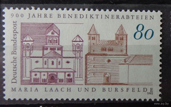 Современная Германия 1993г. Mi.1671 MNH** полная серия