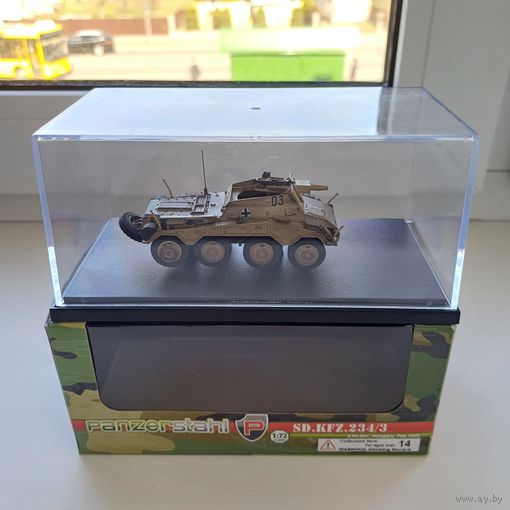 Модель бронеавтомобиля Пума. Panzerstahl SD.КFZ.234/3