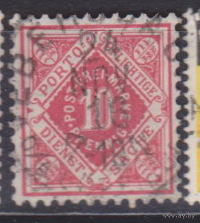 Королевство Вюртемберг Германия 1875 или 1906 год Лот 11