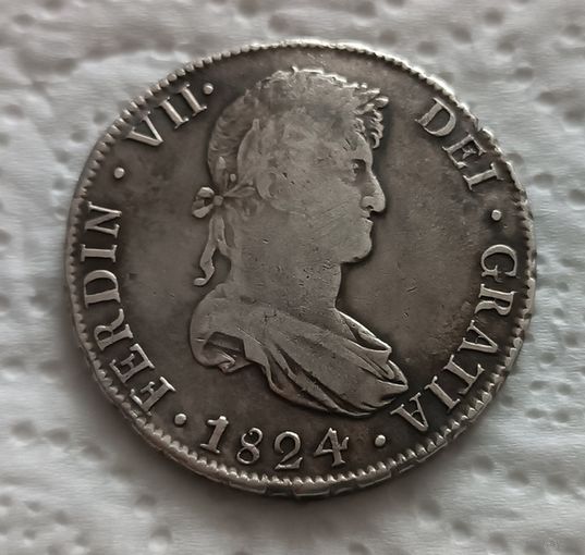 Испания талер 8 реалов 1824