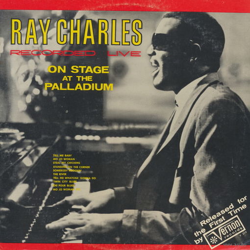 Ray Charles -  On Stage At The Palladium, LP, USA 1963