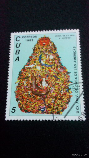Куба 1989. 30-летие Музея "Дом Америки", Гавана. Полная серия.