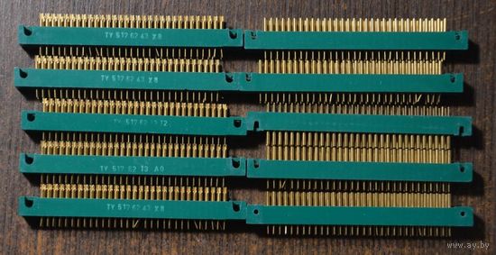 Разъемы Tesla Чехословакия