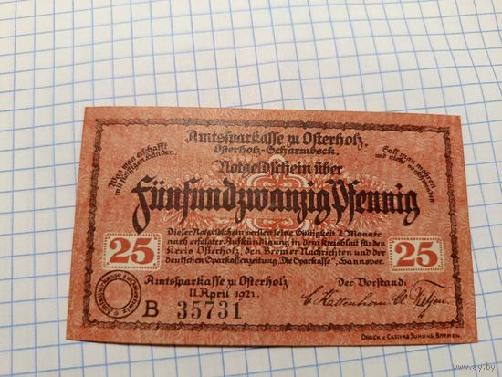 Германия 25 пфенингов (12)