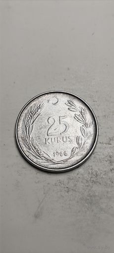 Турция 25 Куруш 1966