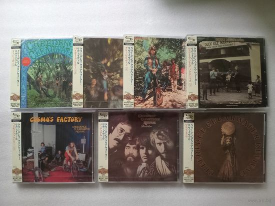 (7cd все альбомы!!!) Creedence Clearwater Revival (shm-cd) (made in Japan)