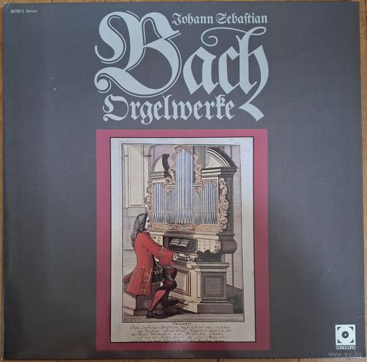 Johann Sebastian Bach, Gustav Leonhardt – Orgelwerke (2LP)
