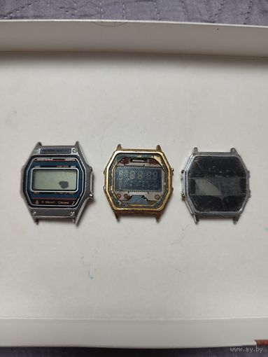 Часы электронные на запчасти.